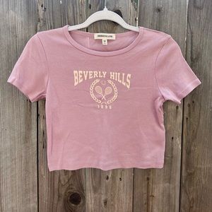Beverly Hills Crop Top